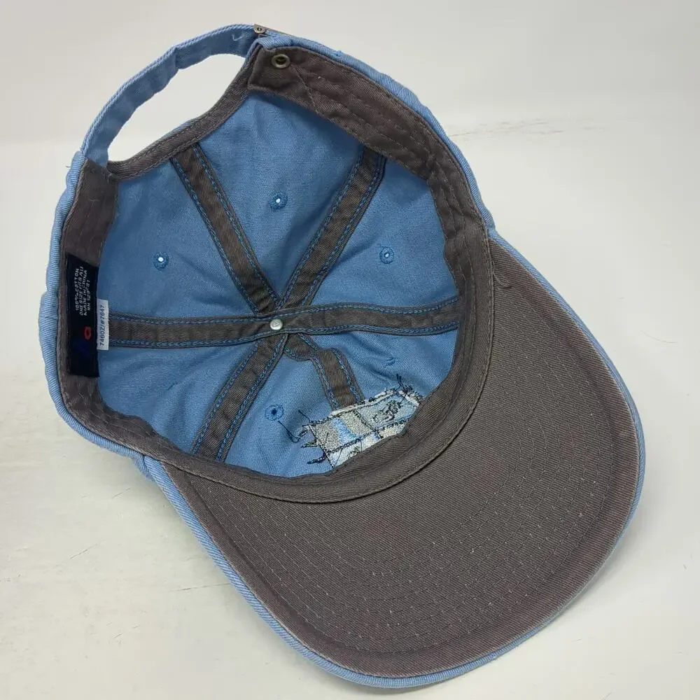 Headgear Baseball Cap Blue One Size Bar Harbor Maine Lobster Lighthouse hat